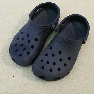 Navy blue unisex Crocs